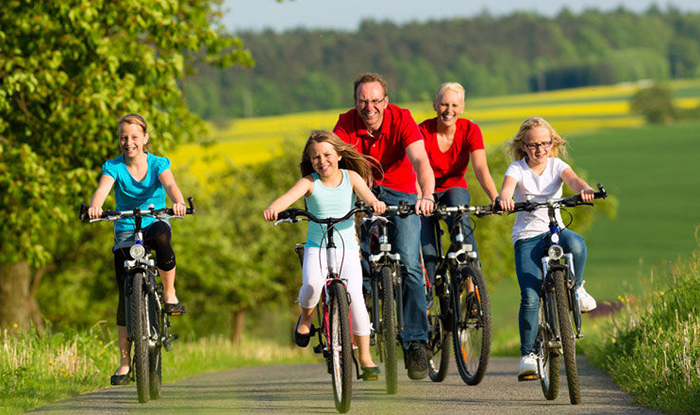 отдых на велосипедах