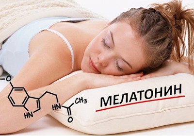 Выработка мелатонина во время сна