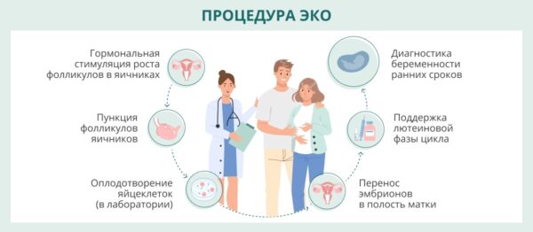 Процедура ЭКО: преимущества проведения