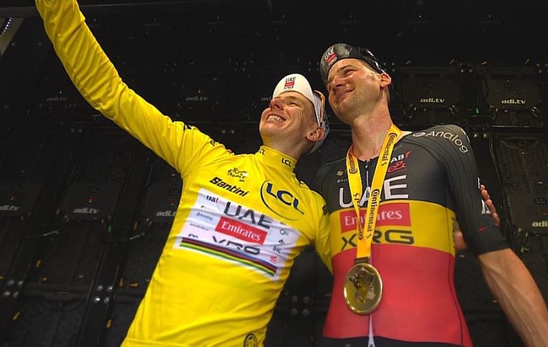 Тим Велленс: «Мы опасались схода Тадея Погачара с Тур де Франс-2025»