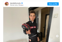 Давиде Формоло травмировал руку, столкнувшись с детёнышем кабана на тренировке