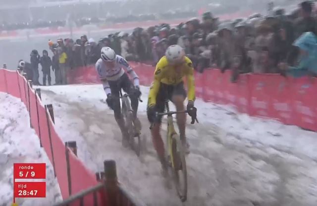 Ваут ван Арт сошёл после падения на велокроссе в Моле