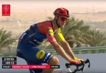 Lidl-Trek о состоянии Джонатана Милана после падения на 1-м этапе Тура ОАЭ-2026