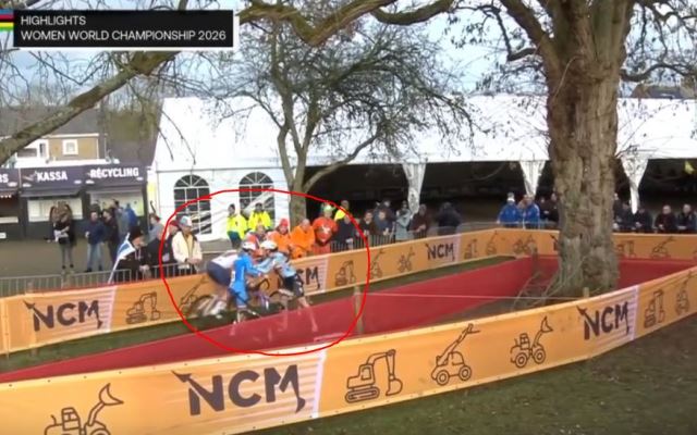 Марион Норберт-Риберолль была дисквалифицирована за неспортивное поведение на Чемпионате мира по велокроссу-2026