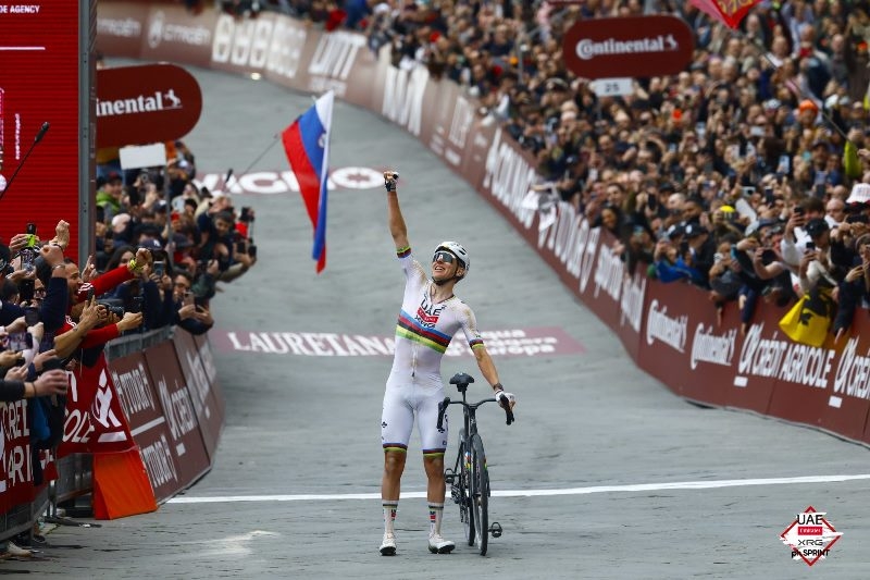 Тадей Погачар &ndash; первый четырёхкратный победитель Страде Бьянке